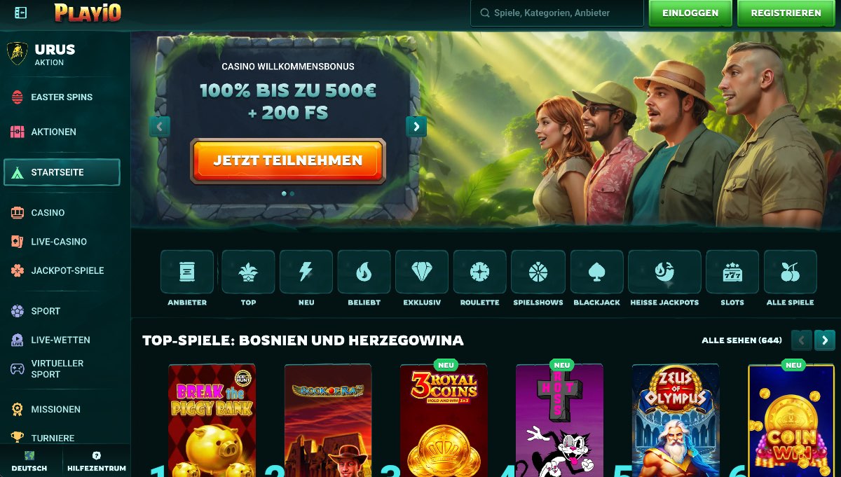 Playio Online Casino